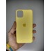 Силіконовий оригінальний чохол Apple для iPhone 11 Pro Max (Кремовий жовтий)