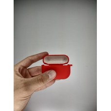 Чохол для навушників Full Silicone Case with Microfiber Apple AirPods Pro 2 (05) Product RED