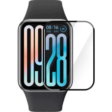 Захисне скло 5D для Xiaomi Mi Smart Band 9 Pro Чорне