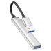 Перехідник USB HUB Hoco HB26 Adapter (1USB 2.0 to 1USB 3.0 / 3USB 2.0) Перехідник USB HUB Hoco HB26 Adapter (1USB 2.0 to 1USB 3.0 / 3USB 2.0)