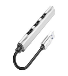 Перехідник USB HUB Hoco HB26 Adapter (1USB 2.0 to 1USB 3.0 / 3USB 2.0) Перехідник USB HUB Hoco HB26 Adapter (1USB 2.0 to 1USB 3.0 / 3USB 2.0)