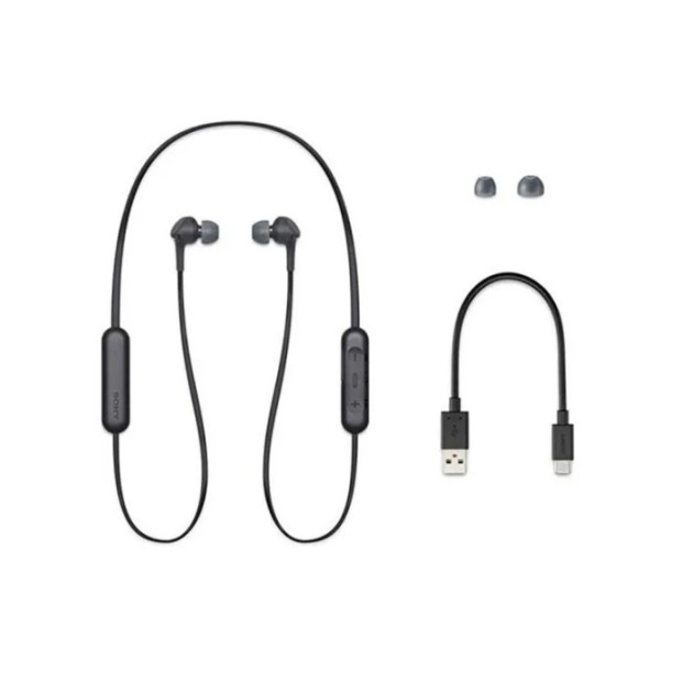 Безпровідні навушники-гарнітура Sony WI-XB400 (чорні)
