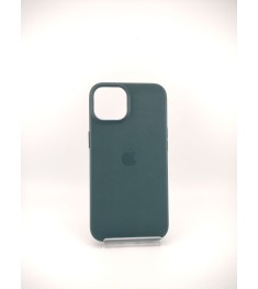 Чохол шкіряний з MagSafe Apple iPhone 14 (лісовий зелений) M