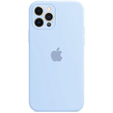 Силикон Original RoundCam Case Apple iPhone 12 Pro Max (15) Lilac