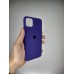 Силіконовий оригінальний чохол для Apple iPhone 11 Pro Max (02) ультрафіолетовий.