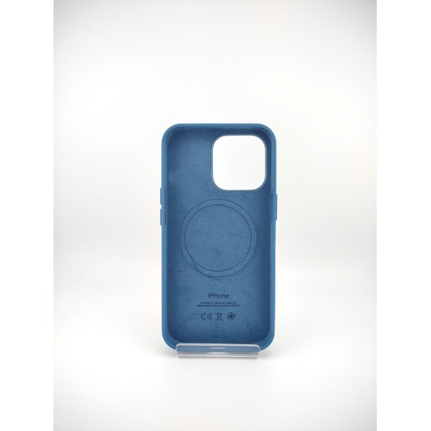 Чохол Silicone Case with MagSafe для Apple iPhone 13 Pro (Blue Jay)
