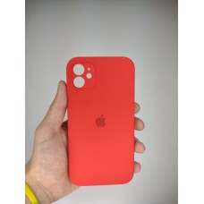 Силикон Original Square RoundCam Case Apple iPhone 11 (05) Product RED