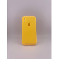 Чохол для iPhone X  /  XS з оригінальним квадратним і круглим дизайном, силіконовий, модель 