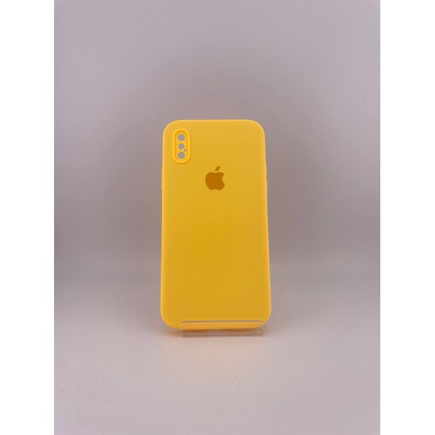 Чохол для iPhone X  /  XS з оригінальним квадратним і круглим дизайном, силіконовий, модель 