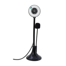 Веб-камера B10 4K з автофокусом і підсвіткою (Чорний)