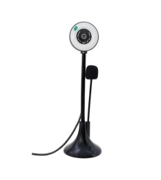 Веб-камера B10 4K с автофокусом и подсветкой (Чёрный)