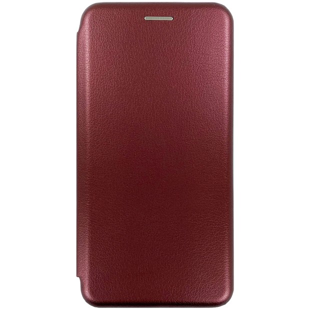 Чехол-книжка Оригинал Xiaomi Mi10 / Mi10 Pro (Бордовый)