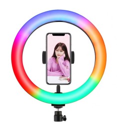 Набір для зйомки LED-лампа MJ-26 (26 см) RGB Remote (Чорний)