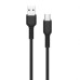 USB-кабель Walker C795 (1м) (Lightning) (Чорний)