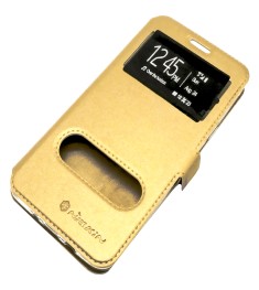 Case-book Nillkin Window Meizu M3 Mini  /  Meizu M3s Mini (gold)