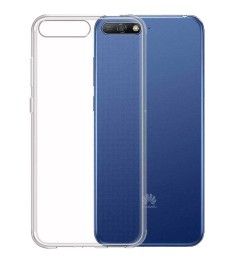 Силіконовий чохол WS для Huawei Y6 (2018)  /  Honor 7A Pro (прозорий)