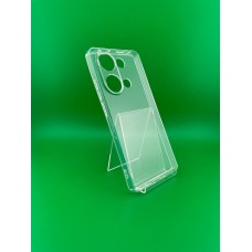 Силикон WS Xiaomi Redmi Note 13 Pro 4G / Poco M6 Pro 4G (ShutCam) (Прозрачный)