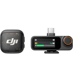 Бездротовий петличний мікрофон DJI Mic 3 1TX + 1RX (Чорний) Бездротовий петличний мікрофон DJI Mic 3 1TX + 1RX (Чорний)