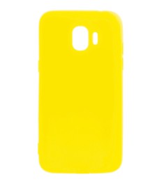 Силикон iNavi Color Samsung Galaxy J2 (2018) J250 (желтый)