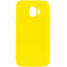 Силікон iNavi Color для Samsung Galaxy J2 (2018) J250 (жовтий)