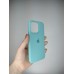 Силіконовий оригінальний чохол для Apple iPhone 13 Pro (23) Sea Blue
