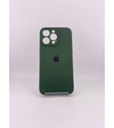 Силіконовий оригінальний чохол RoundCam для Apple iPhone 15 Pro Max (73) лісовий..