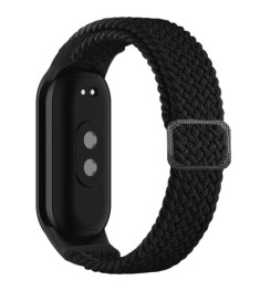 Ремінець Braided Loop для Xiaomi Mi Band 8  /  Mi Band 9 (Чорний)