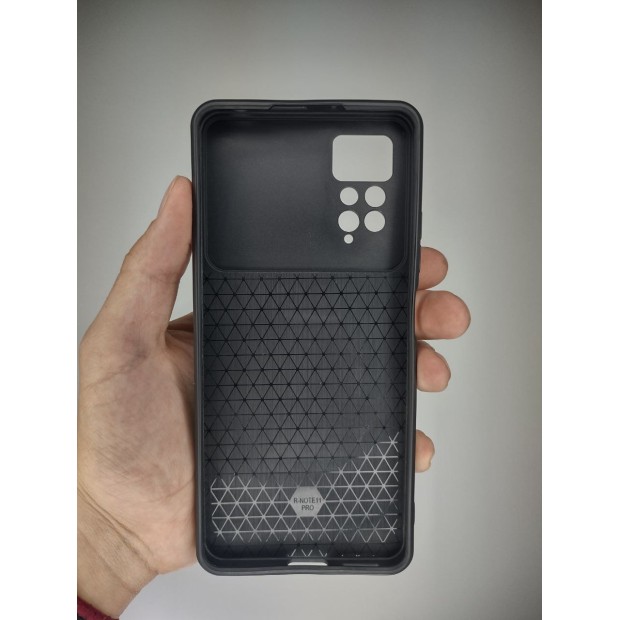 Чохол-бронь Ring Serge Armor Case для Xiaomi Redmi Note 11 Pro  /  12 Pro 4G (ShutCam) (Чорний)