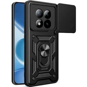 Бронь-чехол Ring Serge Armor Case Xiaomi Redmi Note 15 Pro 5G (ShutCam) (Чёрный)