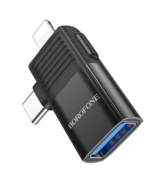 OTG-перехідник Borofone BV18 (Lightning - Type-C)