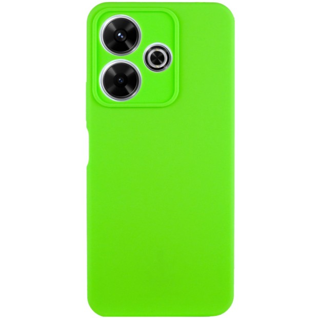 Силикон Original Xiaomi Redmi 13 4G / Poco M6 4G (ShutCam) (Салатовый) Силикон Original Xiaomi Redmi 13 4G / Poco M6 4G (ShutCam) (Салатовый)