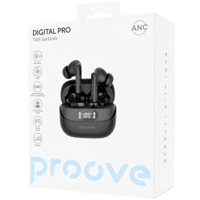 Бездротові вакуумні навушники-гарнітура Proove Intro Pro ANC (App) (Чорний) TWYN54002201