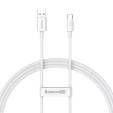 USB-кабель Baseus Superior (SUPERVOOC) 65W (1m) (Type-C) (Белый) CAYS000902