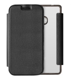Case-book Flip Cover Shine Xiaomi Mi4s (Black)