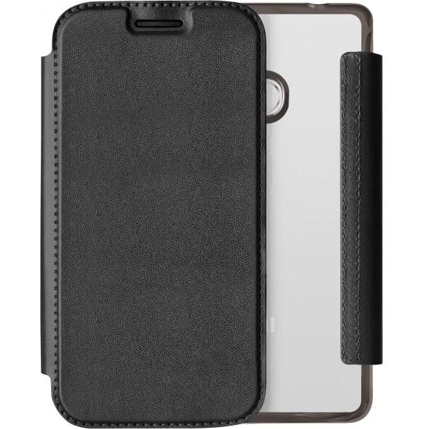 Case-book Flip Cover Shine Xiaomi Mi4s (Black)