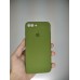 Силіконовий чохол Original RoundCam для Apple iPhone 7 Plus  /  8 Plus (46) Глибокий зелений
