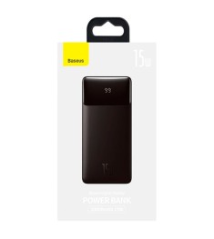 PowerBank Baseus Bipowe Digital Display 10000mAh 15W (PPDML-L01) (Black)