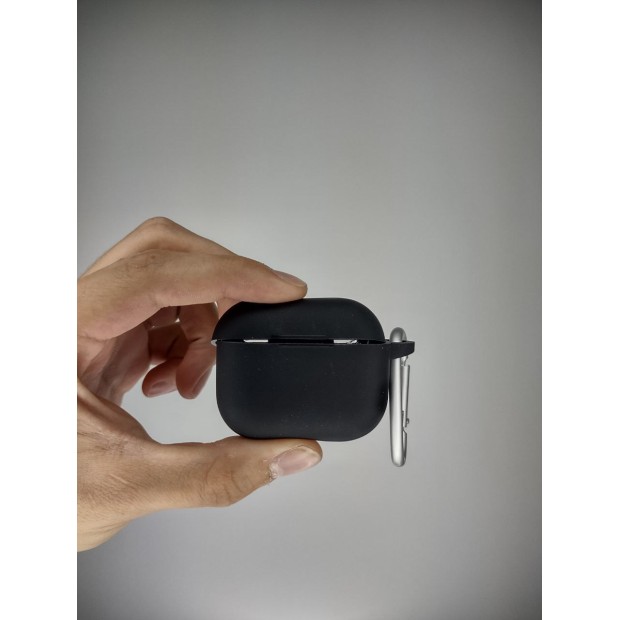 Чехол для наушников Blueo Liquid Silicone Apple AirPods 3 (07) Black