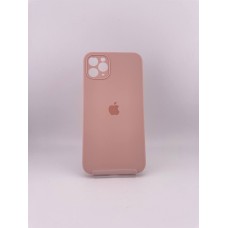 Чохол для iPhone 11 Pro Max Універсальний Original Square RoundCam, силікон, рожевий пісок (08)