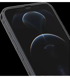 Защитное стекло iLera DeLuxe Original Apple iPhone 12 Pro Max (Black)
