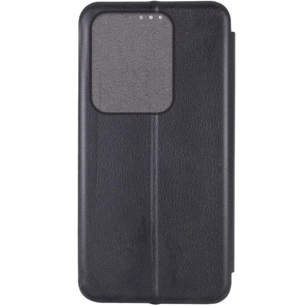 Чехол-книжка Leather Book Natural Oppo A3 4G / A3x 4G / A40m (Чёрный)