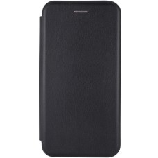 Чехол-книжка Leather Book Natural Oppo A3 4G / A3x 4G / A40m (Чёрный)