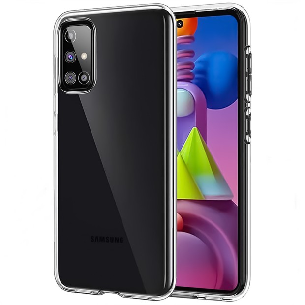 Силіконовий чохол Virgin для Samsung Galaxy M51 (2020) (прозорий)