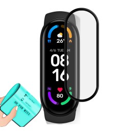 Захисне скло 5D Xiaomi Mi Smart Band 6 Black.