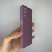 Силіконовий оригінальний чохол Samsung Galaxy A04S (2022) (ShutCam) (Фіолетовий)