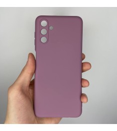 Силикон Original Case Samsung Galaxy A04S (2022) (ShutCam) (Фиалковый)