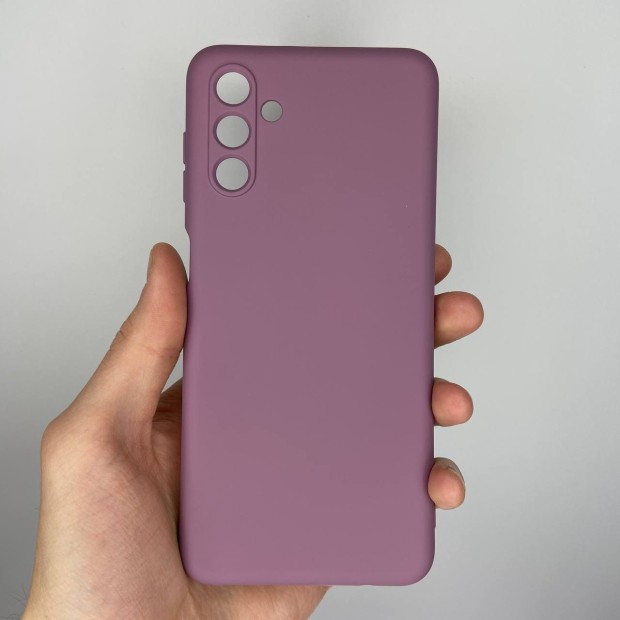 Силикон Original Case Samsung Galaxy A04S (2022) (ShutCam) (Фиалковый)