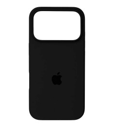 Силикон Original Round Case Apple iPhone 17 Pro Max (07) Black