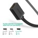Кабель-подовжувач UGREEN HD107 HDMI M - HDMI F (0.5м) (Чорний)
