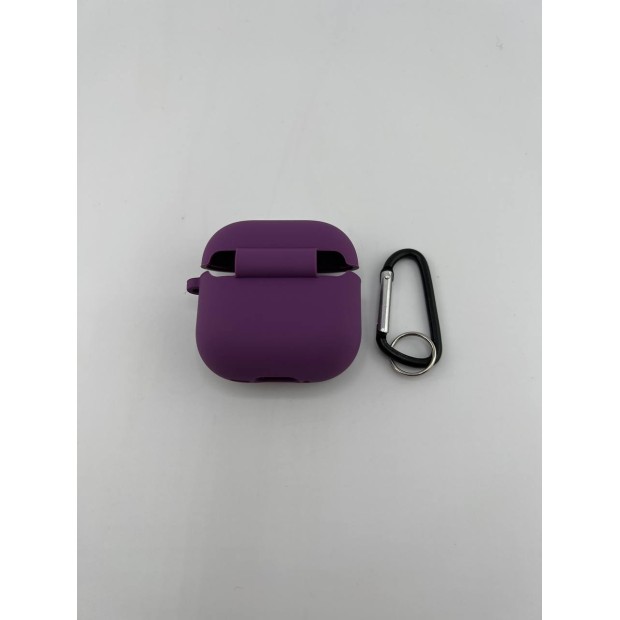Чохол для навушників Full Silicone Case with Microfiber Apple AirPods 4 (28) 